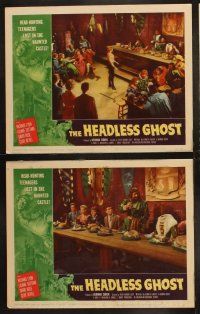 3j202 HEADLESS GHOST 8 LCs '59 head-hunting teenagers lost in the haunted castle, cool border art!