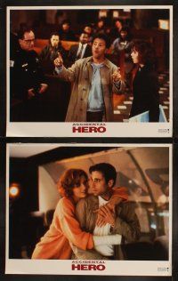 3j207 HERO 8 LCs '92 Dustin Hoffman, Geena Davis, Andy Garcia, Joan Cusack, Tom Arnold!