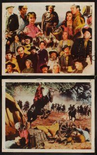 3j800 HOW THE WEST WAS WON 3 int'l LCs '63 John Ford, Debbie Reynolds, Gregory Peck & all-star cast!