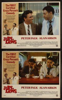 3j226 IN-LAWS 8 LCs '79 classic Peter Falk & Alan Arkin screwball comedy. great images!