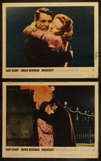 3j804 INDISCREET 3 LCs '58 wonderful romantic images of Cary Grant and Ingrid Bergman!