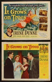 3j229 IT GROWS ON TREES 8 LCs '52 Irene Dunne & Dean Jagger, Joan Evans, Richard Crenna!