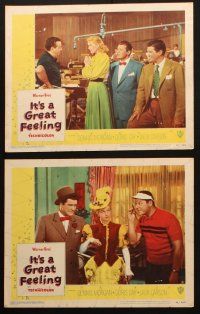 3j611 IT'S A GREAT FEELING 6 LCs '49 gorgeous Doris Day, Dennis Morgan, & Jack Carson!