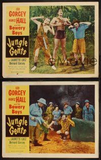 3j808 JUNGLE GENTS 3 LCs '54 Bowery Boys, sexy Laurette Luez, you'll go wild with laffs!