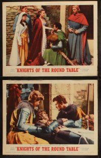 3j245 KNIGHTS OF THE ROUND TABLE 8 LCs R62 Robert Taylor as Lancelot, sexy Ava Gardner as Guinevere!