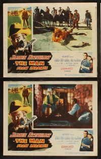 3j281 MAN FROM LARAMIE 8 LCs '55 cool images of James Stewart, directed by Anthony Mann!