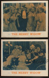 3j732 MERRY WIDOW 4 LCs R62 Maurice Chevalier, Jeanette MacDonald, Ernst Lubitsch