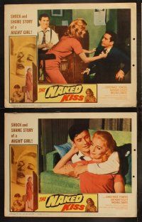 3j564 NAKED KISS 7 LCs '64 Sam Fuller, many images of sexy bad girl Constance Towers!