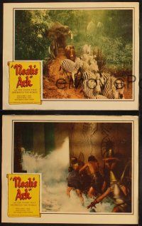 3j822 NOAH'S ARK 3 LCs R57 Michael Curtiz Biblical epic, art of the flood that destroyed the world!