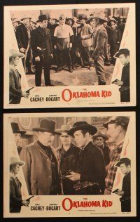 3j621 OKLAHOMA KID 6 LCs R56 cool cowboy western images of James Cagney, Humphrey Bogart!