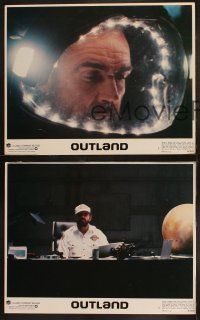 3j825 OUTLAND 3 LCs '81 Sean Connery is the only law on Jupiter's moon, Peter Boyle