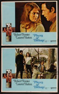 3j739 PIECES OF DREAMS 4 LCs '70 romantic images of sexy Lauren Hutton and priest Robert Forster!