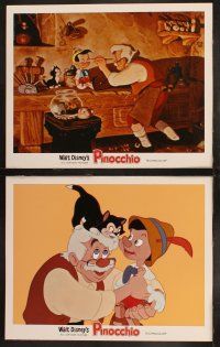 3j569 PINOCCHIO 7 LCs R78 Disney classic fantasy cartoon about a wooden boy who wants to be real!