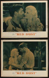 3j829 RED DUST 3 LCs R63 great close up images of Clark Gable and sexy Jean Harlow!