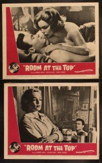 3j576 ROOM AT THE TOP 7 LCs '59 Laurence Harvey loves Heather Sears AND Simone Signoret!
