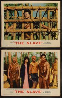 3j833 SLAVE 3 LCs '63 Steve Reeves as the son of Spartacus, directed by Sergio Corbucci!