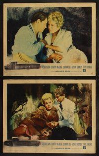 3j440 SUMMER PLACE 8 LCs '59 Delmer Daves, Richard Egan, Troy Donahue, sexy young Sandra Dee!