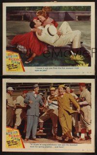 3j837 TAKE ME OUT TO THE BALL GAME 3 LCs '49 Frank Sinatra, Esther Williams, Gene Kelly, baseball!