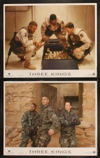 3j461 THREE KINGS 8 LCs '99 George Clooney, Mark Wahlberg, & Ice Cube in the Gulf War!