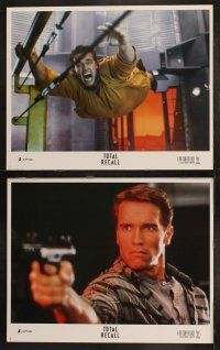 3j471 TOTAL RECALL 8 LCs '90 Paul Verhoeven, Arnold Schwarzenegger, sexy Sharon Stone!
