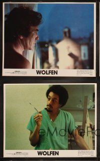 3j503 WOLFEN 8 LCs '81 Albert Finney, Gregory Hines, Diane Venora, werewolf horror!