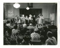 3k164 COME BACK MISS PIPPS deluxe 8x10 still '41 Spanky whips Darla in their classroom play!