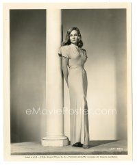 3k166 CONSTANCE DOWLING 8x10 still '46 full-length portrait of the sexy actress by column!