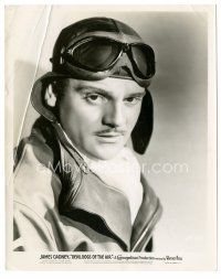 3k194 DEVIL DOGS OF THE AIR 8x10 still '35 best close up of pilot James Cagney in aviator gear!