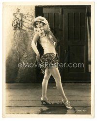 3k203 DOLORES COSTELLO 8x10 still '28 full-length in sexy skimpy outfit from Tenderloin by Fryer!