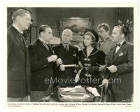 3k223 DOUBLE OR NOTHING 8x10 still '37 Bing Crosby, Martha Raye & top cast read papers!