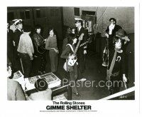 3k320 GIMME SHELTER 8.25x10 still '71 Mick Jagger & the Rolling Stones prepare to go on stage!