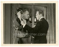 3k351 GRAND HOTEL 8x10.25 still '32 John Barrymore grabs Wallace Beery holding phone!