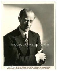 3k363 H.B. WARNER deluxe 8x10.25 still '36 portrait from Mr. Deeds Goes To Town by Irving Lippman!