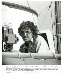 3k375 HERBERT ROSS 7.75x9.5 still '72 directing behind the camera on the set of The Last of Sheila!