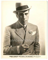 3k399 HUMPHREY BOGART 8x10 still '37 great close up in suit with pocket knife from Kid Galahad!