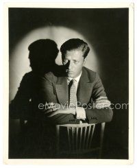3k401 HUNT STROMBERG 8x10 still '30s cool moody portrait of the famous MGM producer!