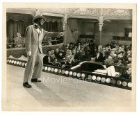 3k486 JOLSON STORY 8.25x10 still '46 Larry Parks performs on stage in blackface for the first time!