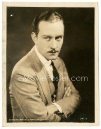 3k502 KISS 8x10.25 still '29 waist-high portrait of Conrad Nagel with his arms crossed!