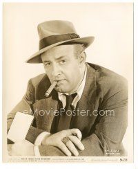 3k522 LEE J. COBB 8.25x10 still '54 cool close up smoking portrait from On the Waterfront!
