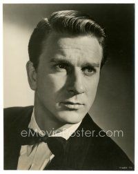 3k530 LESLIE NIELSEN 7.5x9.25 still '56 close up youthful portrait in tux from The Opposite Sex!