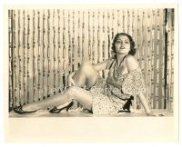 3k533 LILIAN BOND 8x10.25 still '30s the sexy English actress showing off her legs by Elmer Fryer!