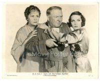 3k556 MAN ON THE FLYING TRAPEZE 7.75x10 still '35 W.C. Fields between Mary Brian & Kathleen Howard