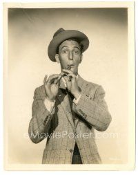 3k730 RAY BOLGER 8x10.25 still '37 portrait of the dancing sensation playing flute from Rosalie!