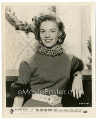 3k737 REBEL WITHOUT A CAUSE 8x10 still '55 c/u of sexy Natalie Wood wearing great jewelry!