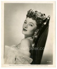 3k830 SO GOES MY LOVE 8.25x10 still '46 close up of beautiful of Myrna Loy seated in chair!