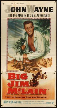 3m194 BIG JIM McLAIN 3sh '52 Uncle Sam said Go Get 'Em & BIG John Wayne was the man they sent!