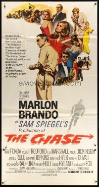 3m234 CHASE 3sh '66 Marlon Brando, Jane Fonda, Robert Redford, directed by Arthur Penn