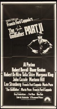 3m315 GODFATHER PART II int'l 3sh '74 Al Pacino in Francis Ford Coppola classic crime sequel!