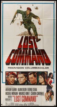 3m412 LOST COMMAND 3sh '66 Howard Terpning art of commando Anthony Quinn in Algeria!