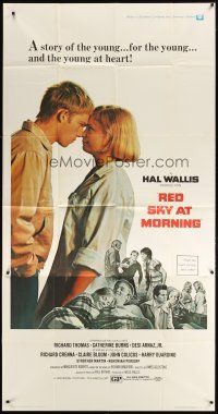 3m489 RED SKY AT MORNING 3sh '71 Richard Thomas loves Catherine Burns, a story for the young!